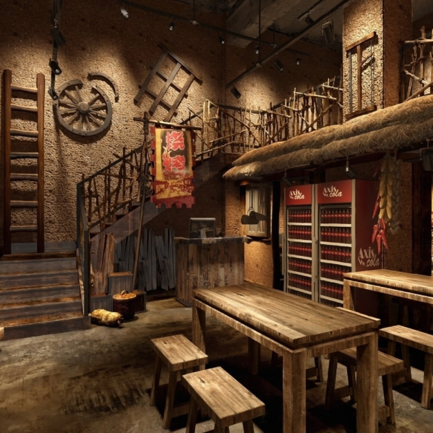 烧烤店3D模型